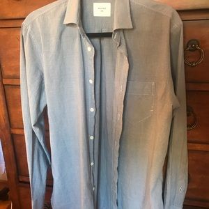 Billy Reid 15.5 Button Down